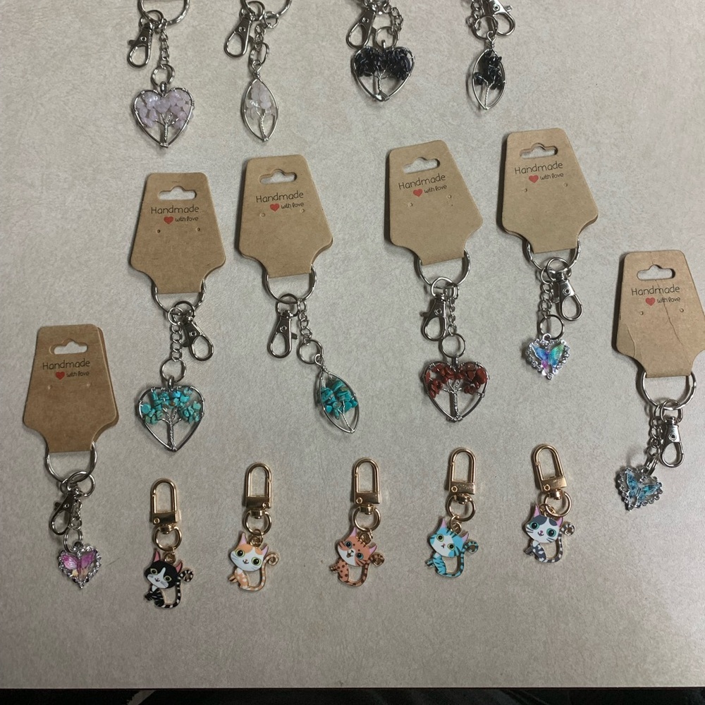 Homemade keychains
